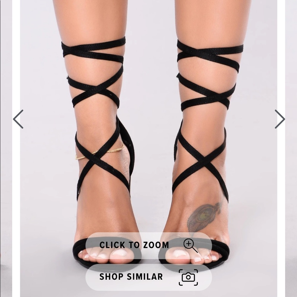 Brand new never work black heels